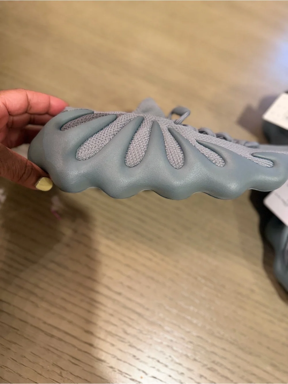 adidas Yeezy Mens Sneakers - Gray